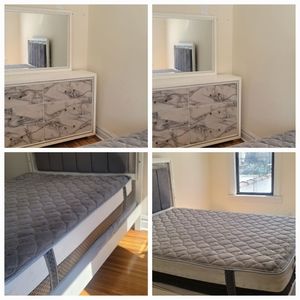 Queen Size Bed with Dresser